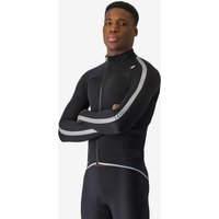 Photos - Cycling Clothing Castelli Ultra Rain Jacket pure black grey - L