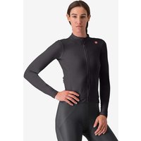 Photos - Cycling Clothing Castelli Espresso Thermal long sleeve top black matte Women - XL