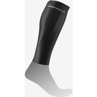 Photos - Cycling Clothing Castelli Fast Legs Rosso Corsa Compression Tights Black Women - XL