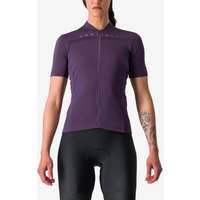 Photos - Cycling Clothing Castelli Anima 4 Short Sleeve Jersey Midnight Blue Women - L