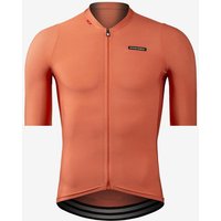 Photos - Cycling Clothing Etxeondo Alde Metalic Short Sleeve Jersey orange - L