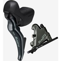 Photos - Other Brake Components Shimano Tiagra 4700 2 Piston Small Hands Hydraulic Front Disc Brake Black