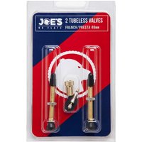 Photos - Bike Pump Joe's Tubeless Presta Valves 48mm (2 pack)
