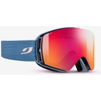 Photos - Ski Goggles Julbo Launcher Goggles blue with pink Spectron 2 mirrored lens