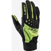 Photos - Winter Gloves & Mittens Leki HRC Race Gloves Green Black - 7