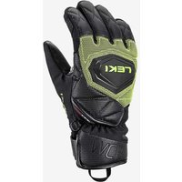 Photos - Winter Gloves & Mittens Leki WCR Coach 3D Gloves Black Neon Yellow Kids - 4