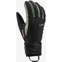 Photos - Winter Gloves & Mittens Leki Sparrow 3D Gloves black green Women - 80