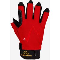 Photos - Winter Gloves & Mittens La Sportiva Ferrata Gloves Red Black - S