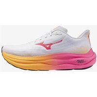 Mizuno Wave Sky 9 Blanc Orange Chaussures Mizuno Wave Sky 9 blanc rose orange - 38