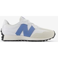 New Balance 327 Blanc / Bleu chaussure Baskets New Balance 327 blanc pur bleu ciel junior (Forme large) - 40
