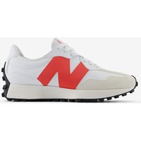 New Balance 327 Blanc / Rouge chaussure Baskets New Balance 327 blanc orange - 36