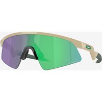 Photos - Sunglasses Oakley Resistor Sweep Glasses Desert Tan with Prizm Jade Lens Kids