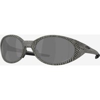 Photos - Sunglasses Oakley Eye Jacket Redux Glasses Night Mission Collection Matte Grey Ink Fingerprint with Prizm Black Lenses
