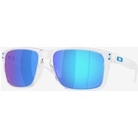 Photos - Sunglasses Oakley Holbrook XXL Glasses Polished Clear with Prizm Sapphire Polarized Lenses