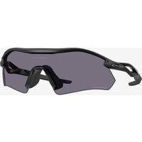Photos - Sunglasses Oakley Radar Plate Glasses Matte Black with Prizm Grey Lens