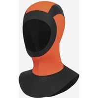 Photos - Swim Cap Orca Neoprene Hi-Vis Swimming Cap Bright Orange Black - S-M