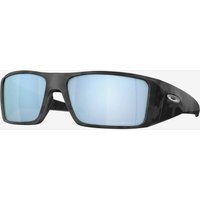 Photos - Sunglasses Oakley Heliostat Glasses Matte Black Camo with Prizm Deep Water Polarized Lenses