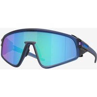 Photos - Sunglasses Oakley Latch Panel Trans Stone Navy with Prizm Sapphire lenses