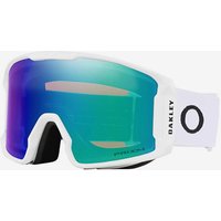 Photos - Ski Goggles Oakley Line Miner L Goggles Matte White Prizm Snow Argon Iridium Lens