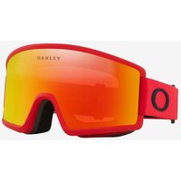 Photos - Ski Goggles Oakley Target Line L Redline with Fire Iridium Lens