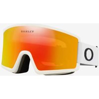Photos - Ski Goggles Oakley Target Line M Matte White Goggles with Fire Iridium Lenses