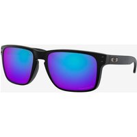 Photos - Sunglasses Oakley Holbrook XL Glasses Matte Black with Prizm Sapphire Polarized Lenses