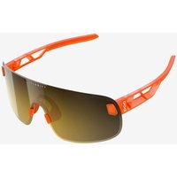 Photos - Sunglasses ROS POC Elicit Glasses Orange Clarity Road Light Gold Lens