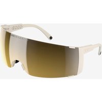 Photos - Sunglasses ROS POC Propel Glasses Cream White Clarity Road Gold Lens