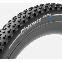 Photos - Bike Tyre Pirelli Cinturato Gravel S Tyre Jet Black
