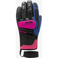 Photos - Winter Gloves & Mittens RACER Racing Pro Glives Pink Black Blue - 8