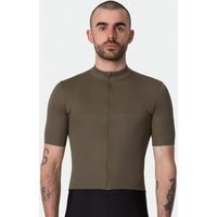 Photos - Cycling Clothing Rapha Brevet Element Jersey short sleeve dark green - L