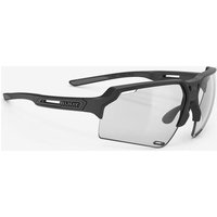 Photos - Sunglasses Rudy Project Deltabeat Glasses Matte Black with ImpactX 2 Black Photochromic Lenses
