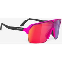 Photos - Sunglasses Rudy Project Spinshield Air Glasses Fluorescent Pink Black with Red RP Optics Multilaser Lenses