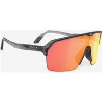 Photos - Sunglasses Rudy Project Spinshield Air Glasses Ash Grey Translucent with Orange RP Optics Multilaser Lenses