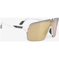 Photos - Sunglasses Rudy Project Spinshield Air Glasses Matte White with Gold RP Optics Multilaser Lenses