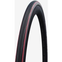 Photos - Bike Tyre Schwalbe Lugano 2 HS 471 700x25 K-Guard Folding Tyre Black Red
