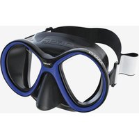 Photos - Swimming Mask Seac Chiara Diving Goggles Transparent Lenses Black Blue