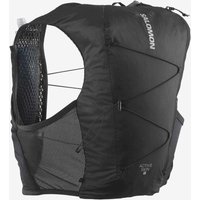 Photos - Hydration Gear Salomon Active Skin 8 Hydration Vest Jet Black - XL