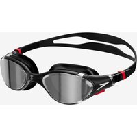Photos - Swim Goggles Speedo Biofuse 2.0 Swimming Goggles Black Red with Grey Mirrored Lenses