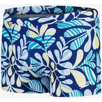 Photos - Swimwear Speedo Escape Aquashort Swim Shorts Light Blue Yellow Dark Blue - 28