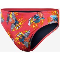 Photos - Swimwear Speedo Fundies Graphic Swim Shorts Red Yellow Blue - 28