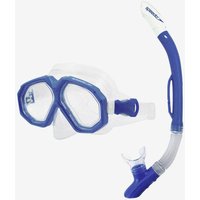 Photos - Swim Goggles Speedo Swimming Goggles Leisure Blue with Clear Lenses - S-M