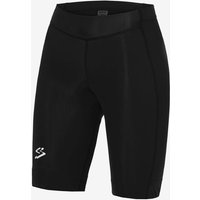 Photos - Cycling Clothing Spiuk Anatomic Cycling Shorts Black White Logo Women - XL