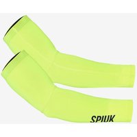 Photos - Cycling Clothing Spiuk XP Arm Warmers Fluorescent Yellow - XL-XXL