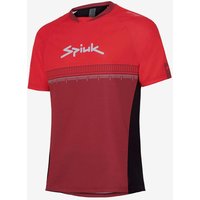 Photos - Cycling Clothing Spiuk Anatomic MTB Short Sleeve Jersey Red - S