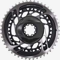 Platos SRAM Red eTap AXS 2x12 DirectMount gris oscuro - 46/33