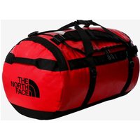 Photos - Backpack The North Face Base Camp Duffel Bag L 95L Pure Red Black