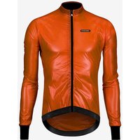 Photos - Cycling Clothing Etxeondo Busti thin waterproof jacket orange - M