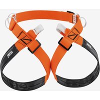 Photos - Climbing Gear Petzl Superavanti Caving Harness Black Orange - 2