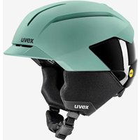 Photos - Ski Helmet UVEX Levitate MIPS Helmet Green - 51-55